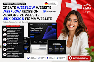 create webflow website webflow redesign responsive website uiux design figma web