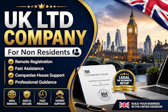 register a UK ltd company for non residents