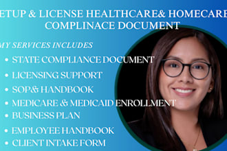 setup and license home care, sober living , group home, medicaid compliance