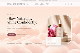 design aesthetic website layout