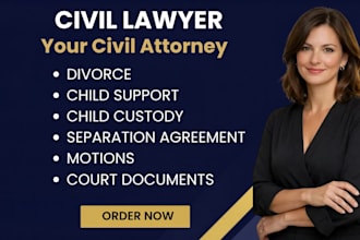 represent you in family, divorce, civil and criminal law