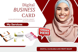 design digital business card business card design visiting card