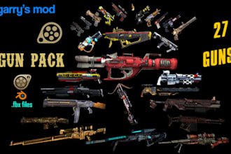 create, edit or port gmod weapons, sfm props, tf2, cs2, and skyrim game assets