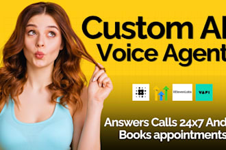 build ai voice agents for answering calls and booking appointments