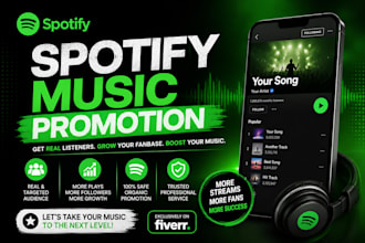 help grow your spotify streams and audience organically