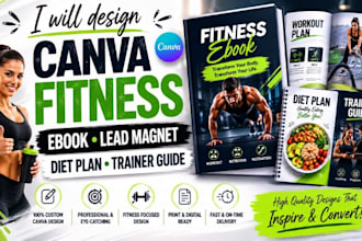 workout plan, fitness plan, training program, meal plan PDF