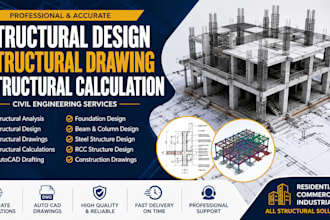 architect drawing civil structural engineering structural calculation