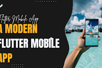 build a modern flutter mobile app