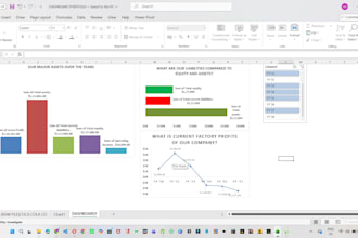 clean and visualize your data into a excel dashboard