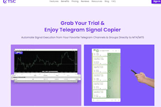 build telegram signal copier, trade copier for pocket option, quotex, iq option