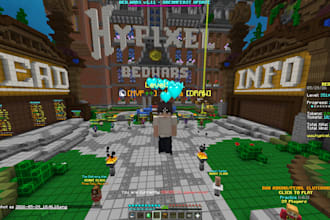 play minecraft bedwars with you and help you grind stats