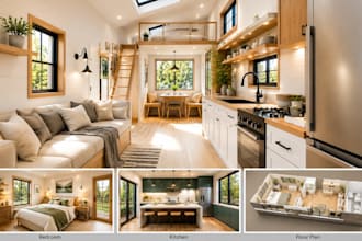 do 3d interior design 3d interior rendering for tiny house design