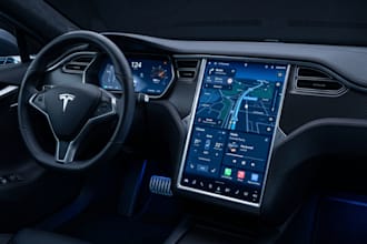 design  automotive infotainment UI UX and in car display interface