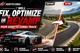 fix, optimize, or revamp your assetto corsa track