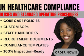 provide UK nursing agency healthcare staffing with cqc policies and sops