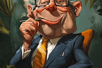 create digital cartoon for political cartoon