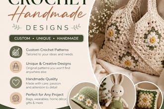 design logo and banners for boutique,handmade, crochet,sewing,and craft busines
