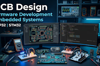 do pcb design and firmware development