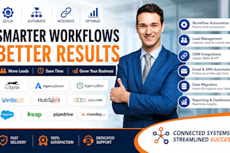 automate ezlynx agencyzoom agencybloc workflow vanillasoft crm zap integration