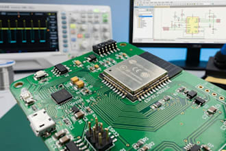 design pcb layout and schematics in kicad easyeda, altium esp32, esp8266 circult