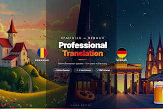 translate romanian to german and german to romanian