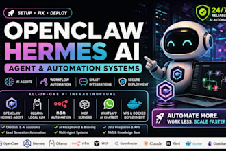 fix openclaw hermes ai agent ollama mcp n8n vps and claude code setup