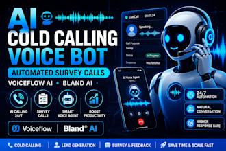 ai cold calling ai appointment setter using vapi ai retell ai for survey calls