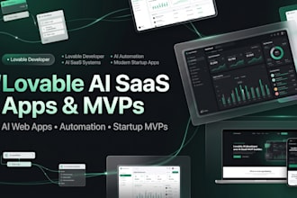 build lovable ai saas mvp web apps as lovable dev expert