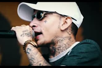 male rapper, hip hop rapper, UK rapper, ghostwriter, feature rapper UK drill rap