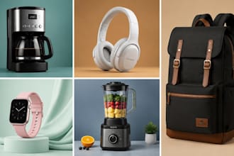do 3d product modeling and photorealistic 3d rendering for shopify, amazon