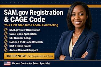 do sam gov registration cage code uei federal setup