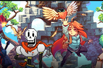 develop your pixel game, 2d pixel game, 2d mmorpg game
