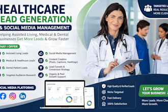 generate assisted living medical healthcare leads with social media management