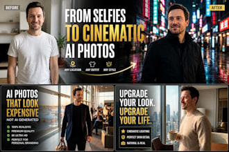 create realistic ai photos from your selfies