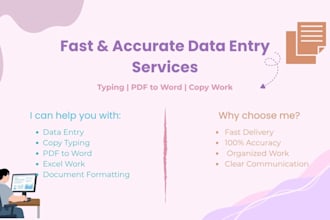 convert PDF or handwritten notes to word accurately