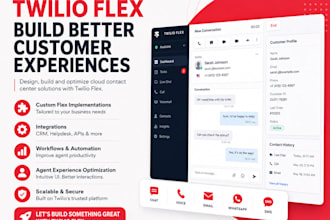 twilio API integration, bulk SMS, a2p 10dcl, IVR, call, studio flow, flex plugi