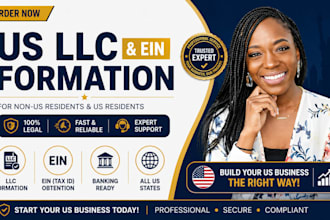 form your US llc and obtain ein for non residents