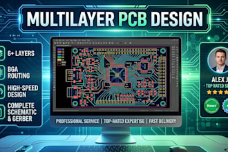 deliver professional multilayer pcb design for complex projects