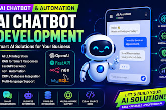 custom ai chatbot development with nlp and automation