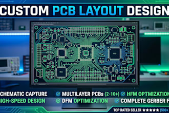 design custom pcb layouts optimizing manufacturing efficiency