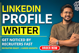 write and optimize your linkedin profile, headline and about section
