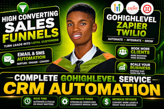 setup gohighlevel automation, ghl website, gohighevel expert,gohighlevel funnel