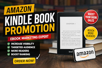 do amazon kindle book promotion ebook market