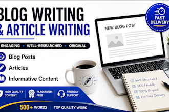 write engaging blog posts and articles