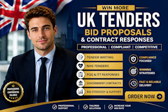 write winning UK tender bid proposal and contract response