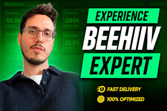 setup beehiiv newsletter template beehiiv landing page beehiiv ai account manage