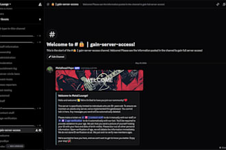 build, manage, and organize your discord servers