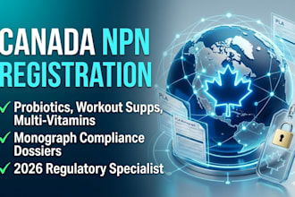 health canada npn registration for workout and probiotic npn canada compliance