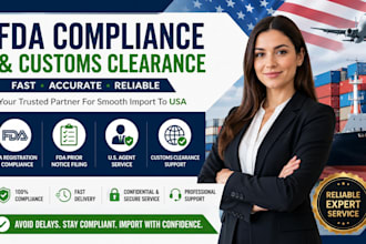 do customs clearance and fda registration for food products