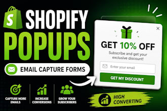 create shopify popups and email signup forms that convert